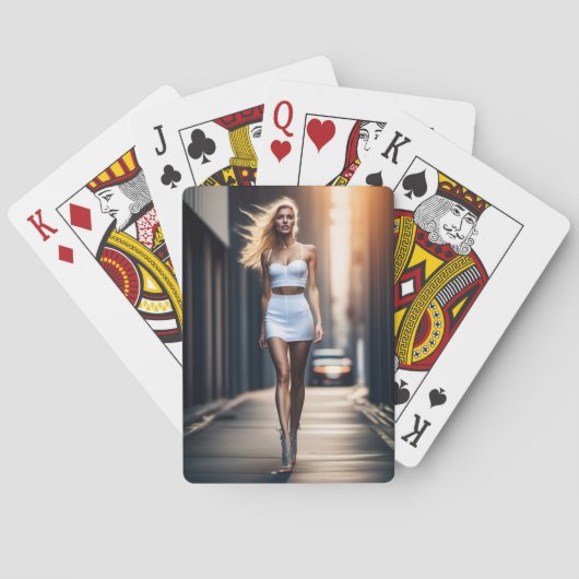 Professionele, ultramooie modellen speelkaarten (Achterkant)