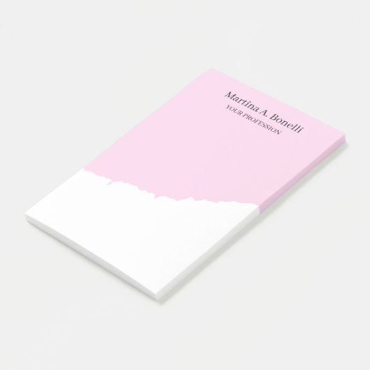 Professionele Unieke Elegante Plain Eenvoudige Spe Post-it® Notes (Schuin)