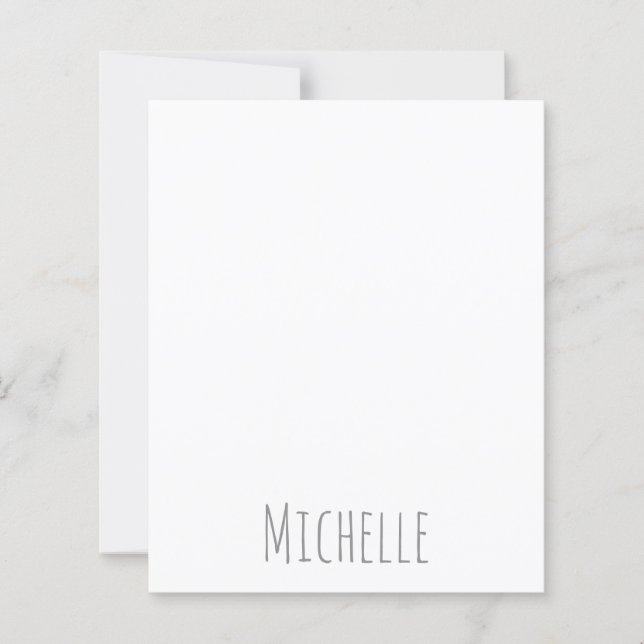 Professionele Unieke Klassieke Eenvoudige Jouw naa (Voorkant)