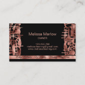 Professionele Unieke Maid House schoonmaakdiensten Visitekaartje (Achterkant)