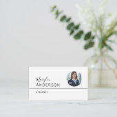 Professionele UNISEX (FOTO INSERT) - Visitekaartje (Staand voorkant)