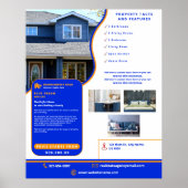 Professionele Vastgoed Land Vastgoed Marketing Poster (Voorkant)