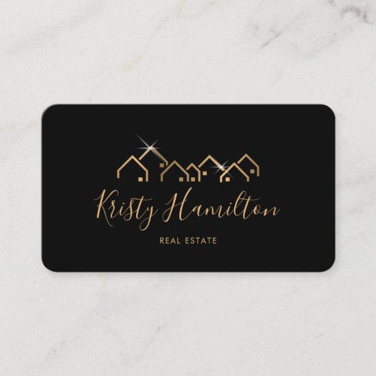 professionele vastgoedmakelaar voegt foto-QR-code  Visitekaartje (Voorkant)