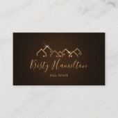 professionele vastgoedmakelaar voegt foto-QR-code  Visitekaartje (Voorkant)