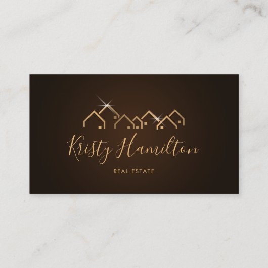 professionele vastgoedmakelaar voegt foto-QR-code  Visitekaartje (Voorkant)