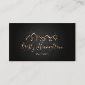 professionele vastgoedmakelaar voegt foto-QR-code  Visitekaartje (Voorkant)