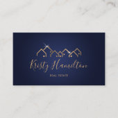 professionele vastgoedmakelaar voegt foto-QR-code Visitekaartje (Voorkant)