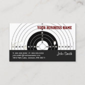 Professionele Veiligheid Bodyguard Pistool Dealer Visitekaartje (Voorkant)