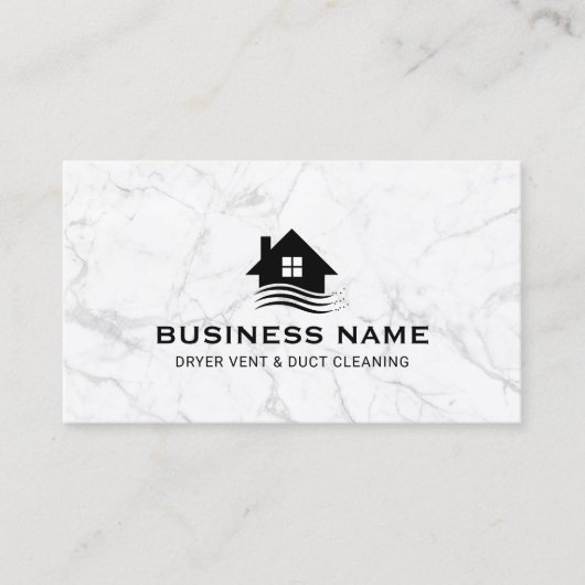 Professionele ventilator- en kanaalreiniging HVAC Visitekaartje (Voorkant)