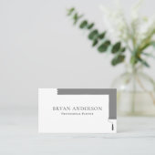 Professionele verf - Roller verf Visitekaartje (Staand voorkant)