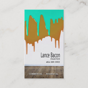 Professionele verf, schilders, thuisverbetering visitekaartje