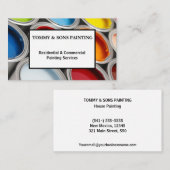 Professionele verf visitekaartje (Voorkant / Achterkant)