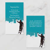 Professionele verfservice visitekaartje (Voorkant / Achterkant)
