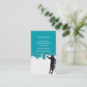 Professionele verfservice visitekaartje (Staand voorkant)