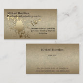 Professionele verfservice visitekaartje (Voorkant / Achterkant)