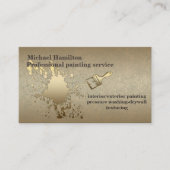 Professionele verfservice visitekaartje (Voorkant)