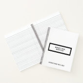 Professionele vergadernotities notitieboek (Binnen)