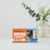Professionele Verhuisdiensten - Verhuizing Visitekaartje (Staand voorkant)
