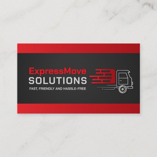 Professionele verhuisservice - Verhuizing Visitekaartje (Voorkant)