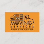 Professionele verhuisservice - Verhuizing Visitekaartje (Voorkant)