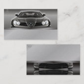 professionele verkoper van auto ' s - benz verkoop visitekaartje (Voorkant / Achterkant)