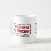 Professionele verloskundige koffiemok (Voorkant links)