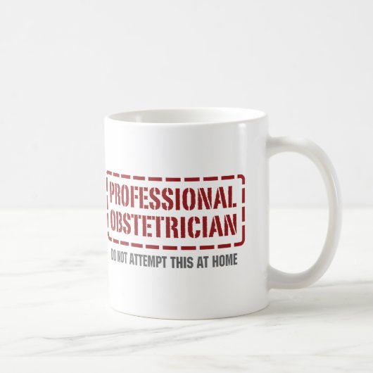 Professionele verloskundige koffiemok (Rechts)