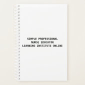 PROFESSIONELE VERPLEEGER.  Planner (Voorkant)