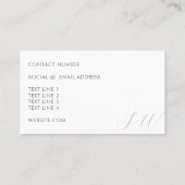 Professionele verpleegsters, verloskundige Doula-V Visitekaartje (Achterkant)