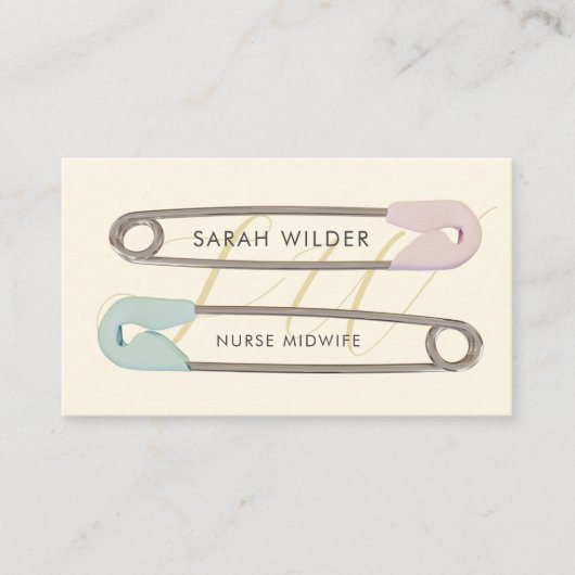 Professionele verpleegsters, verloskundige Doula-V Visitekaartje (Voorkant)