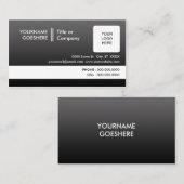 professionele vervaring 2 visitekaartje (Voorkant / Achterkant)