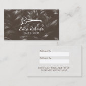 Professionele verwijzing Haarstylist Hair Salon (Voorkant / Achterkant)