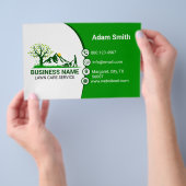 Professionele Verzorging Van Gazon Groen & Fris Tu Flyer (Hand)