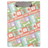 Professionele veterinaire pictogrammen ontworpen klembord (Voorkant)