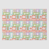 Professionele veterinaire pictogrammen ontworpen tissuepapier (Voorkant)