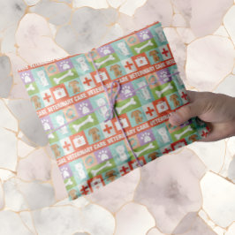 Professionele veterinaire pictogrammen ontworpen tissuepapier