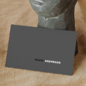 Professionele Vette Logo Moderne Eenvoudige Minima Visitekaartje