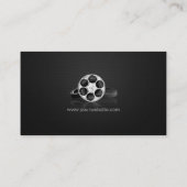 Professionele videorecorder visitekaartje (Achterkant)