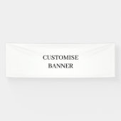 Professionele vinyl banner, 2,5' x 8 buiten spandoek (Horizontaal)