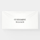 Professionele vinyl binnen 4' x 8' aanpasbaar spandoek (Horizontaal)