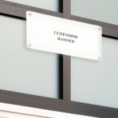 Professionele vinyl buiten 1' x 2' aanpasbaar spandoek (Buitenkant Gebouw)