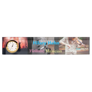 Professionele violist naambordje