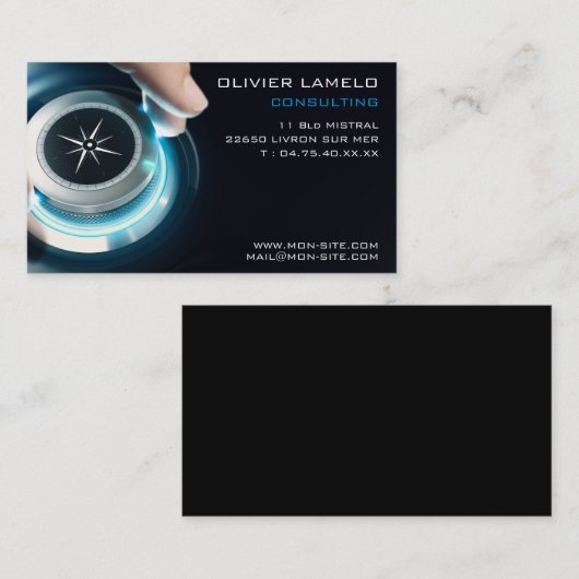 Professionele visitekaartje (Voorkant / Achterkant)