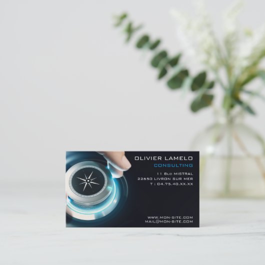 Professionele visitekaartje (Staand voorkant)