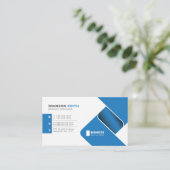 professionele visitekaartje design sjabloon (Staand voorkant)