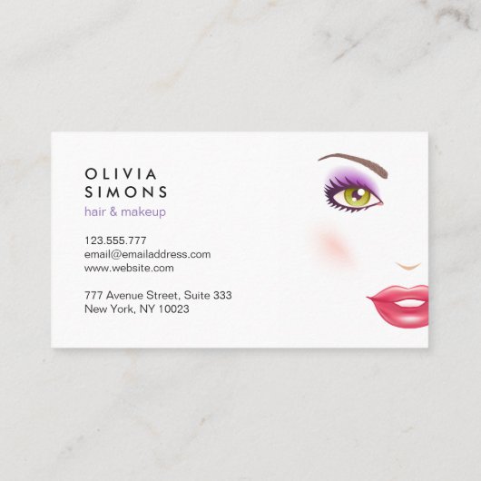 Professionele Visitekaartjes (Achterkant)