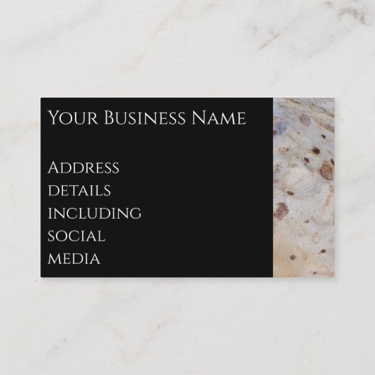 Professionele Visitekaartjes (Achterkant)