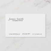 Professionele visitekaartjes (Achterkant)