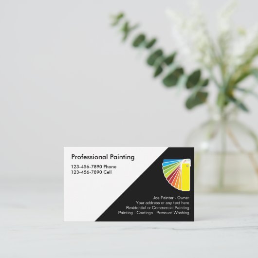 Professionele Visitekaartjes (Staand voorkant)