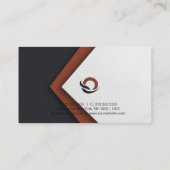 Professionele visitekaartjes (Achterkant)